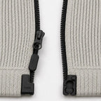 Men’s sweater with magnetic zipper