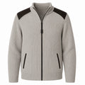 Men’s sweater with magnetic zipper