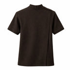 Open back polo shirt 