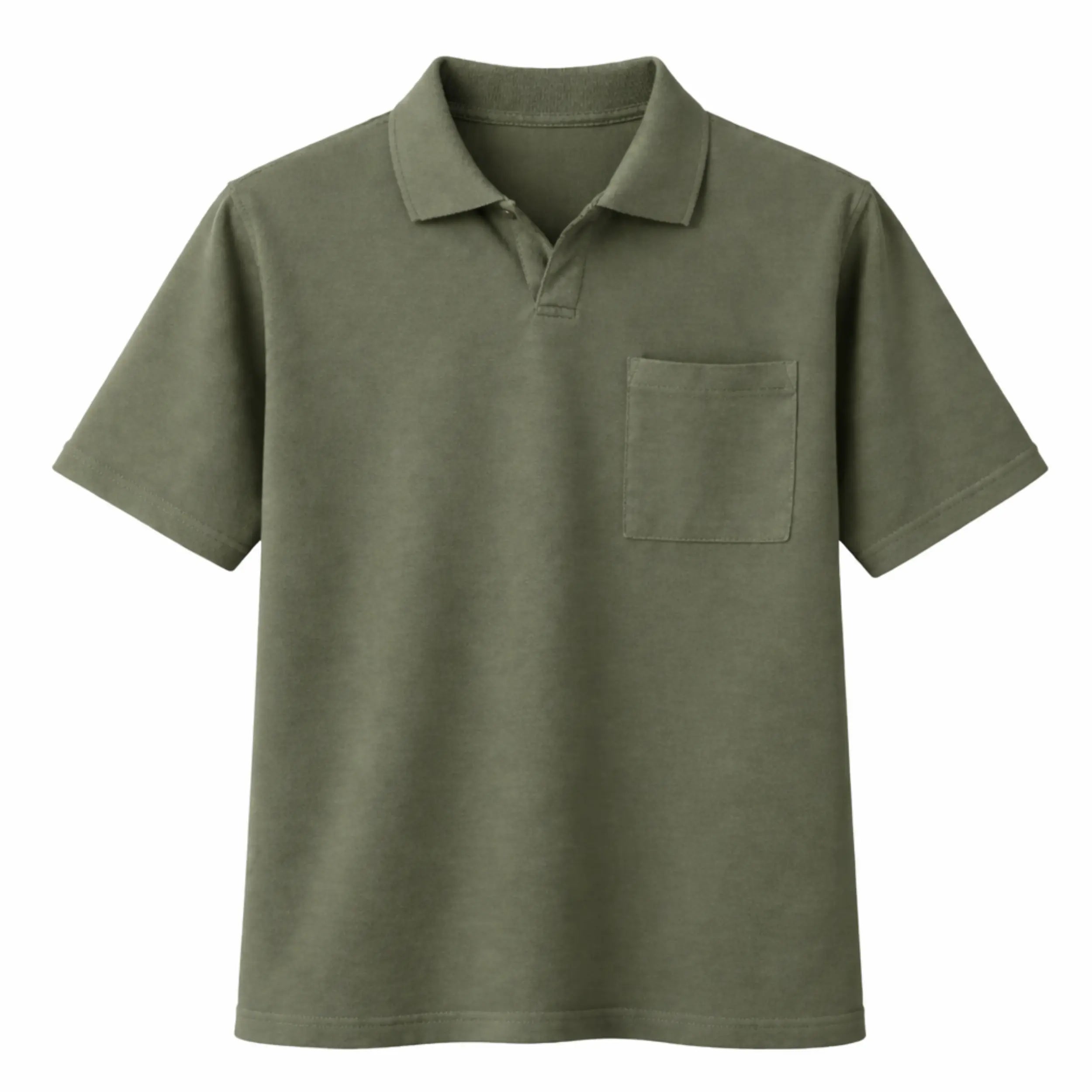Open back polo shirt 