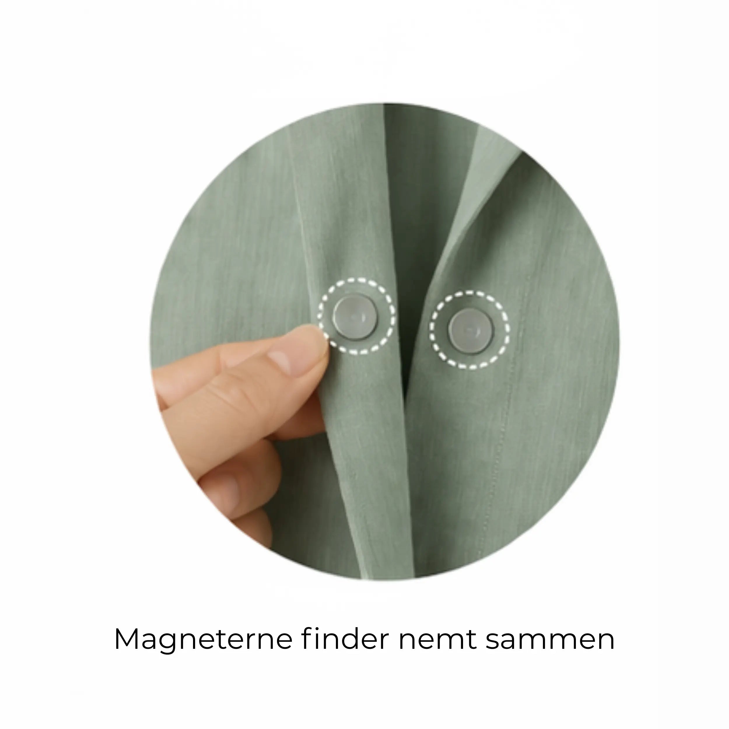 close up af magneterne 